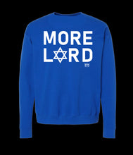 Load image into Gallery viewer, SUPPORT ISRAEL More Lord OG Crewneck