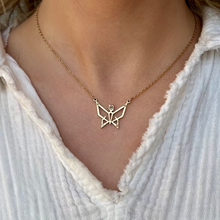 Load image into Gallery viewer, The Four Winds Monarch Necklace